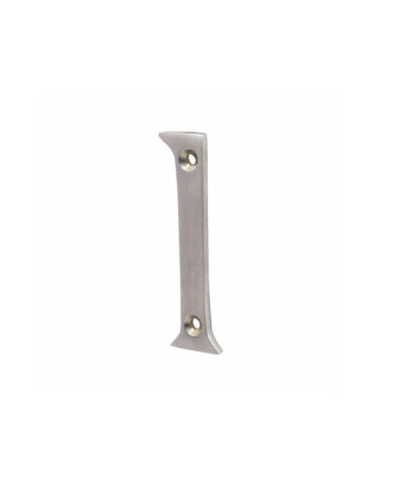 76mm Screw Fixed Numeral - 1 - Satin Chrome