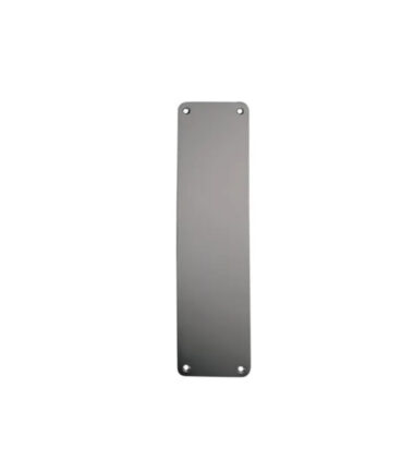 Altro Plain Finger Plate - 475 x 75 x 1.5mm - Satin Aluminium
