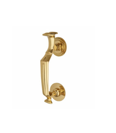 Altro Doctor Door Knocker - 197 x 30mm - Polished Brass