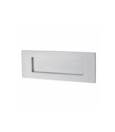 Altro Letter Plate - 205 x 75mm - Polished Chrome