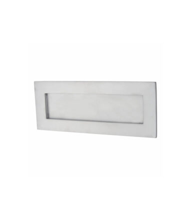 Altro Letter Plate - 254 x 102mm - Satin Chrome
