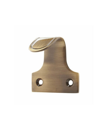 Altro Quality Sash Finger Lift - 50 x 35mm - Antique Brass