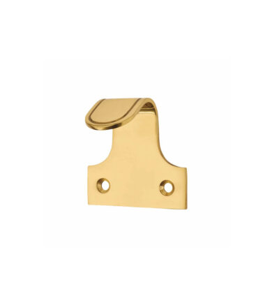 Altro Quality Sash Finger Lift - 50 x 35mm - Polished Brass