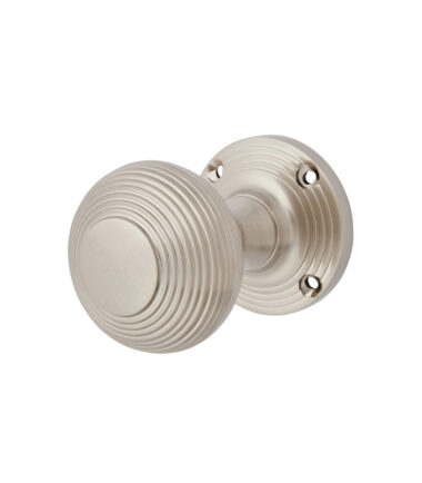 Touchpoint Beehive Mortice Door Knob - Satin Nickel