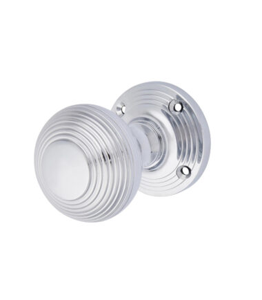 Touchpoint Beehive Mortice Door Knob - Polished Chrome