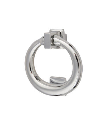 Altro Ring Door Knocker - 115 x 100mm - Polished Chrome(PRIMA WALA)