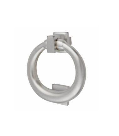 Altro Ring Door Knocker - 115 x 100mm - Satin Chrome