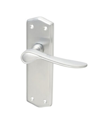 Altro Rome Latch Door Handle - 170 x 50mm - Satin Chrome