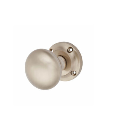 Altro Victorian Mortice Door Knob - Satin Nickel