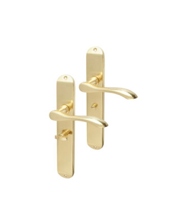 Hampstead Altea Bathroom Door Handle - Polished Brass
