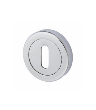 Altro Escutcheon - 48 x 48mm - Keyhole - Polished Chrome