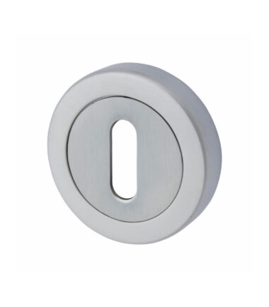 Hampstead Escutcheon - 48 x 48mm - Keyhole - Satin Chrome