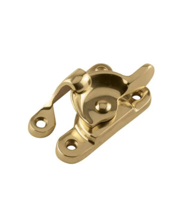 Hampstead Heavy Fitch Sash Fastener - 65mm - Polished Brass (HOT FORGED STYLE)