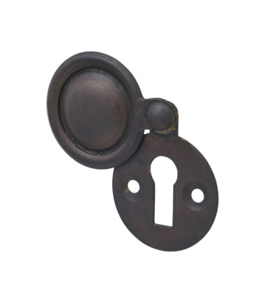 Hampstead Victorian Covered Escutcheon - Keyhole - Brushed Oil Rubbed Bronze