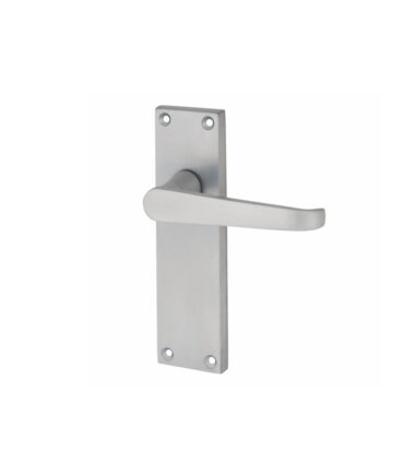 Touchpoint Budget Straight LONG Latch Door Handle - Satin Chrome