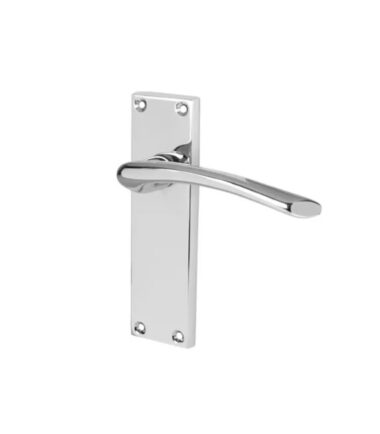 Touchpoint Rimini Latch Door Handle - Polished Chrome