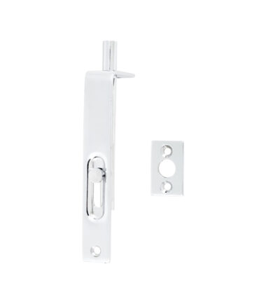 Touchpoint Slide Action Flush Bolt - 102 x 16mm - Polished Chrome