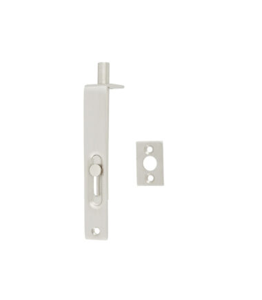 Touchpoint Slide Action Flush Bolt - 102 x 16mm - Satin Nickel