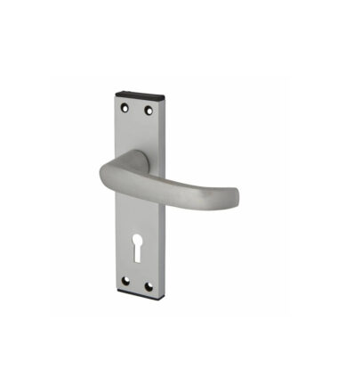 Touchpoint Tiger Door Lock Handle - Keyhole - Aluminium