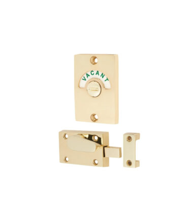 Touchpoint Traditional Indicator Bolt - Polished Brass